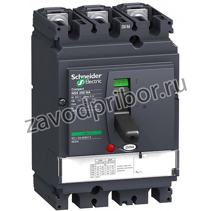 Schneider Electric Compact NSX 250NA Выключатель нагрузки 3P