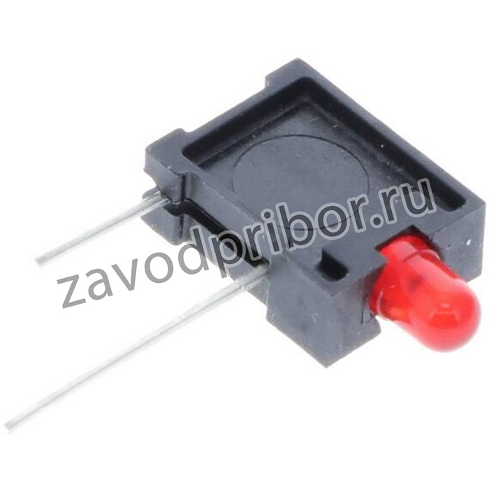 0035.7022, LED; в корпусе; красный; 3мм; -25?85°C; IP40; Вид: выпуклый