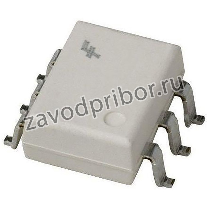 4N28SM, Оптрон, SMD, Каналы 1, Вых транзисторный, Uизол 7,5кВ, Uce 30В