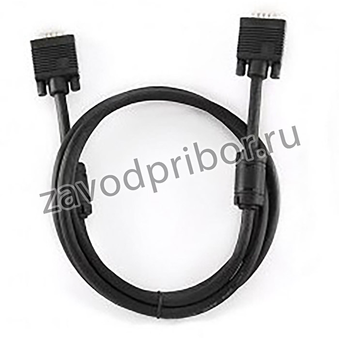 CC-PPVGA-6B, Кабель; D-Sub 15pin HD вилка,с обеих сторон; черный; 1,8м