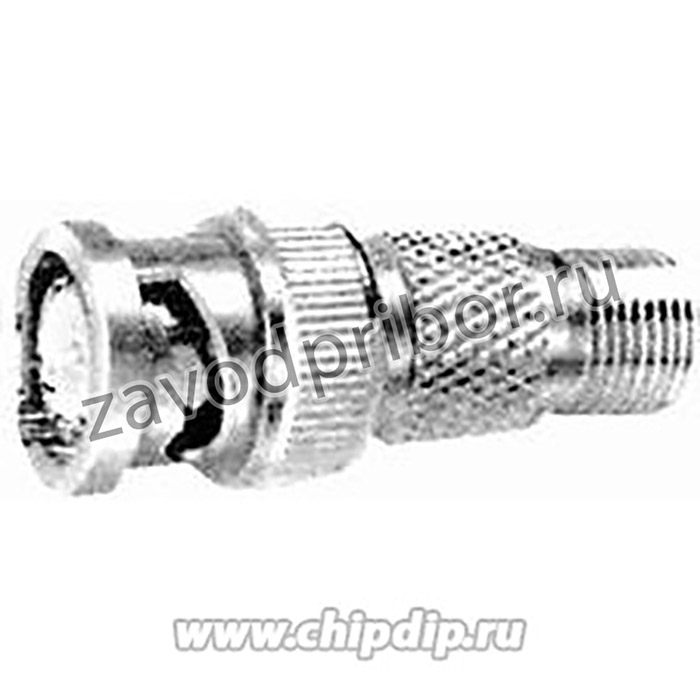 HYR-0147 (GB-147), Переходник, BNC штекер - F гнездо (BNC-7050)(FJ-BNCP)