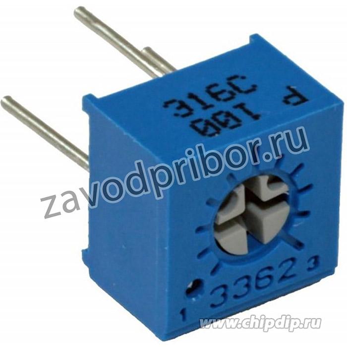 3362P-1-253LF (СП3-19а), 25 кОм, Резистор подстроечный
