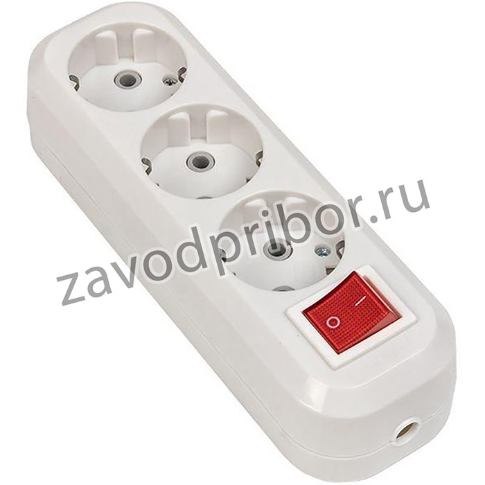 Колодка удлинителя 3-м с заземл. 16А Эксперт 3.5кВт с выкл. PROxima EKF AKB16-3i