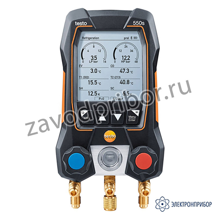 testо 550s — умный цифровой манометрический коллектор