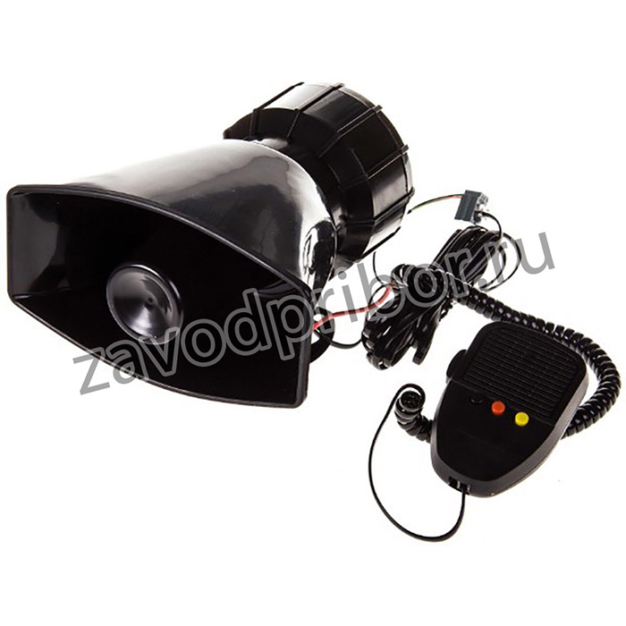 S07601010, Сирена 3х тональная SKYWAY 010 с громкоговорителем 12V