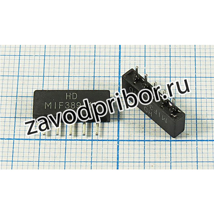 Кварцевый фильтр 38900, Корпус SIP5D ,Выводы 5P ,HDMIF389A1D ,Полосовой