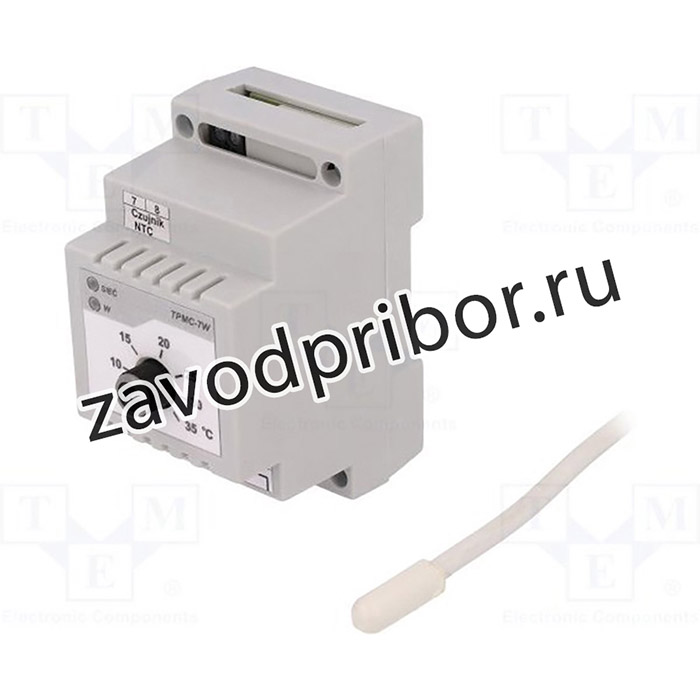 TP-TPMC-7, Регулятор температуры на шину DIN +5°C/+35°C нагрев