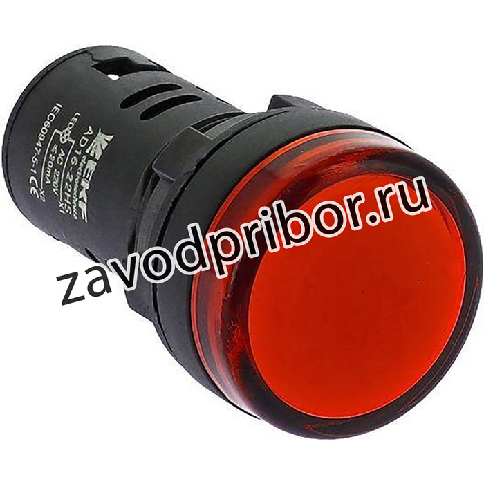 Матрица светодиодная AD16-22HS крас. 24В DC EKF ledm-ad16-r-24