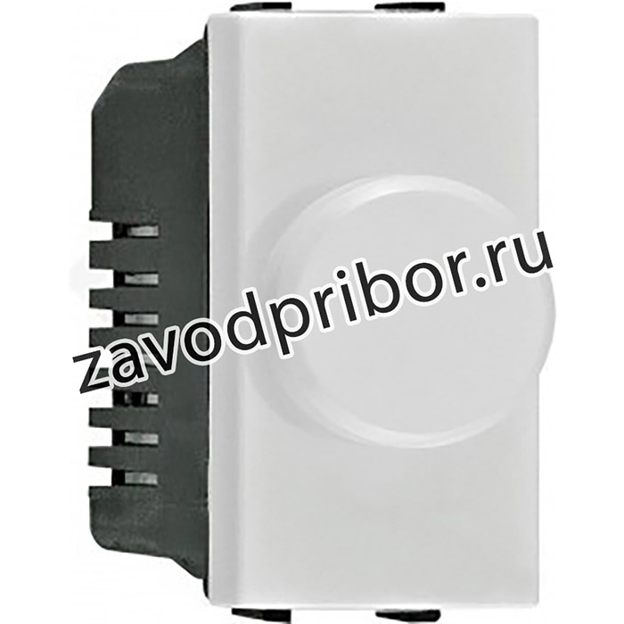 ABB NIE Zenit Бел Механизм электронного поворотного светорегулятора 500 Вт, 1-модульный