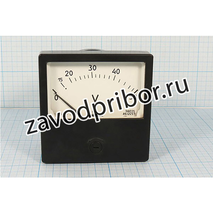 Голова измерительная вольтметр 80x80\ 50В~500Гц\Э8035\1,5; гол В 80x80\ 50В~500Гц\Э8035\1,5\