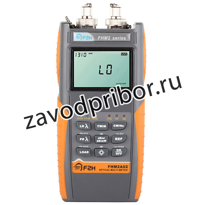 FHM2A02 — оптический тестер вносимых потерь, от -70 до +10 дБм, 1310/1490/1550 нм