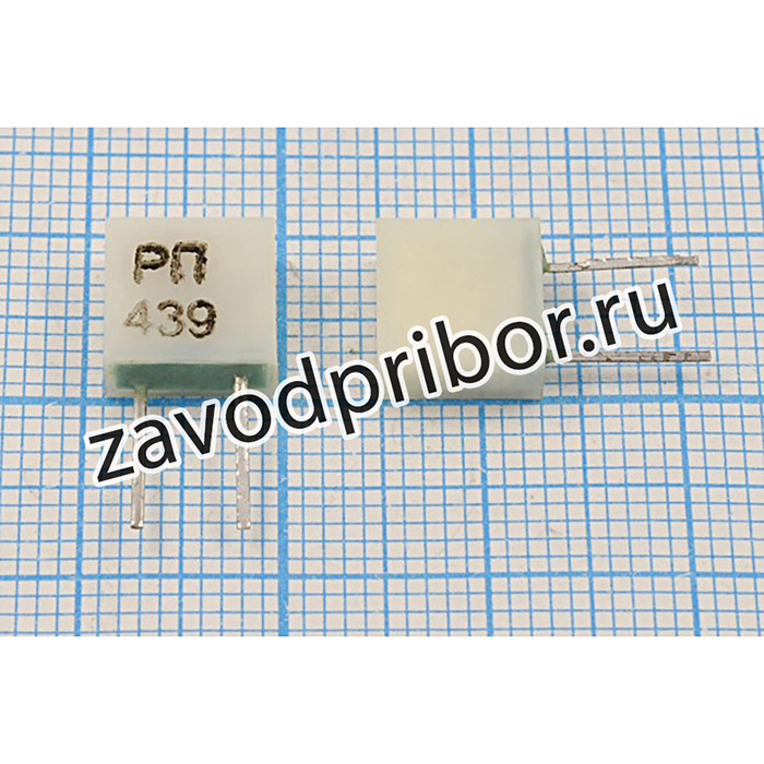 Керамические резонаторы 439кГц с двумя выводами РП439 ; 439 \C08x4x08P2\\\\РП439\2P