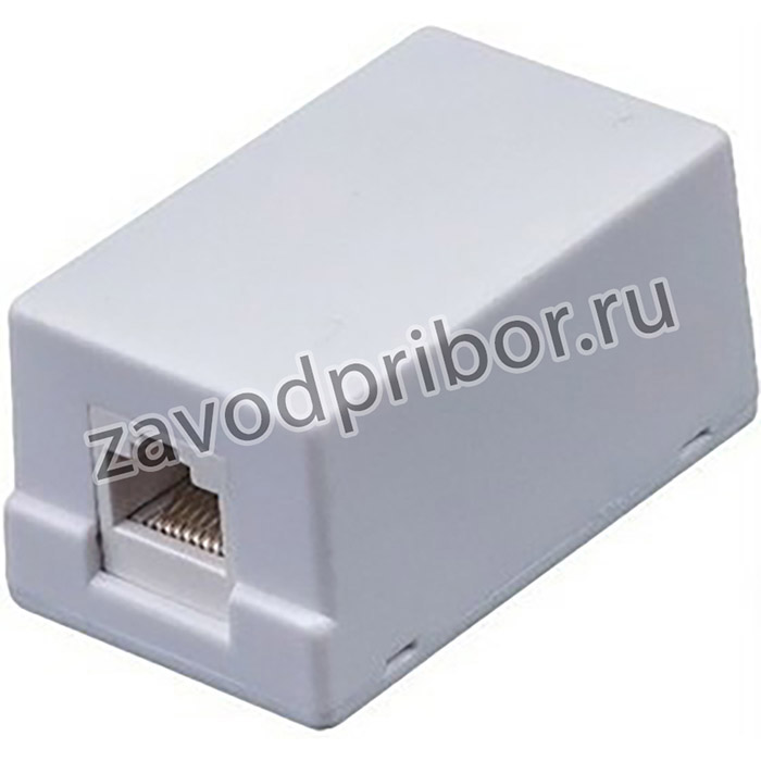 Корпус настенной розетки NIKOMAX NM-SMB-B-1P-101-WH