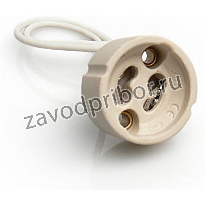 ceramic holder GU10 with / Патрон под лампу GU10