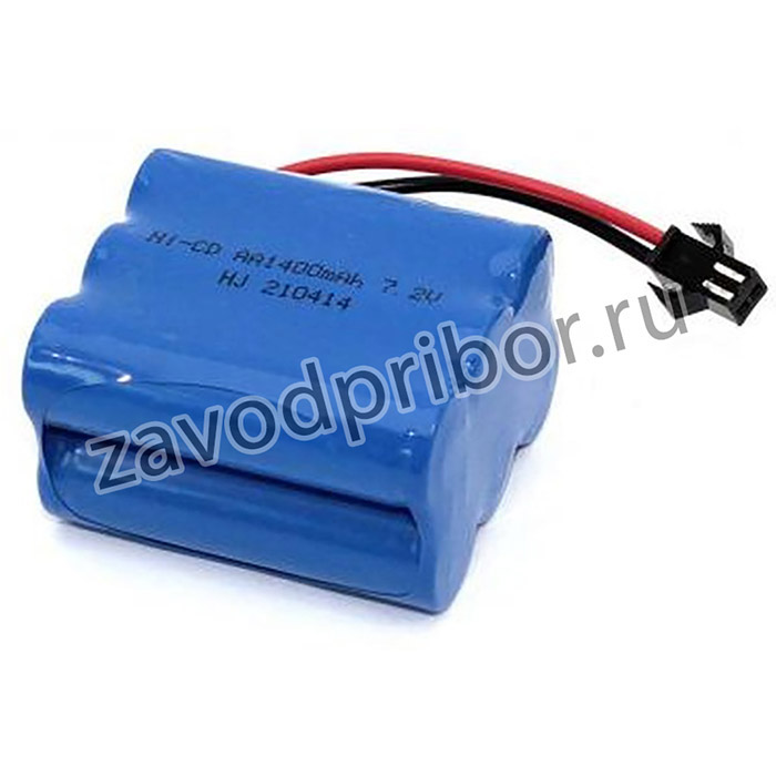 (082374) аккумулятор Ni-Cd 7.2V 1400 mAh AA Row разъем SM