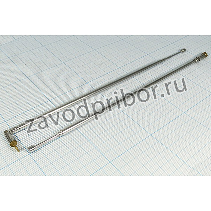 Антенна телескопическая, Ш 7,0x 8,5x1,5/M 3,0, d 6, L260~793, 4+ колен; ант т/скоп\Ш 7,0x 8,5x1,5/M 3,0\d 6\L260~793\4+К\
