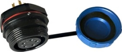 OL1712/S5, Разъем герметичный 5pin розетка на блок