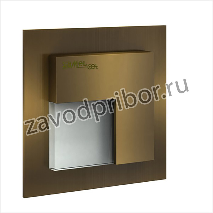 Zamel Светильник TIMO Золото/RGB в монт.коробку, 230V AC с встр. RGB контроллером