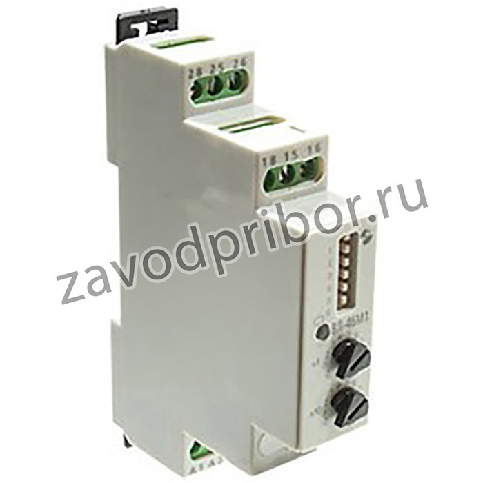 ВЛ-46М1, реле времени 0,1с...99ч 2 перекл.выхода 8А 24-220ВАС/DC