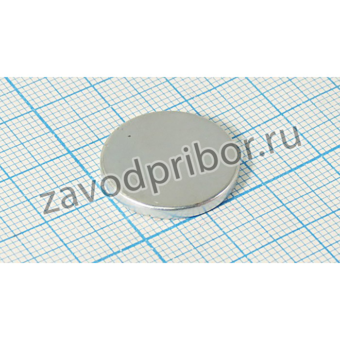 Магнит 20,0x 2,5, цилиндр, Ni, диск