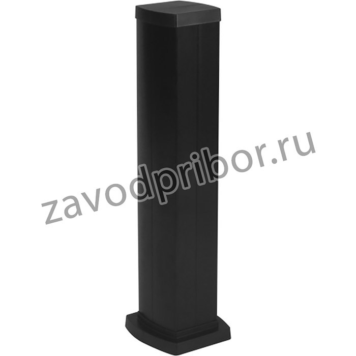 Мини-колонна 0,68m, 4 секции, корпус из алюминия, крышка ПВХ, цвет черный