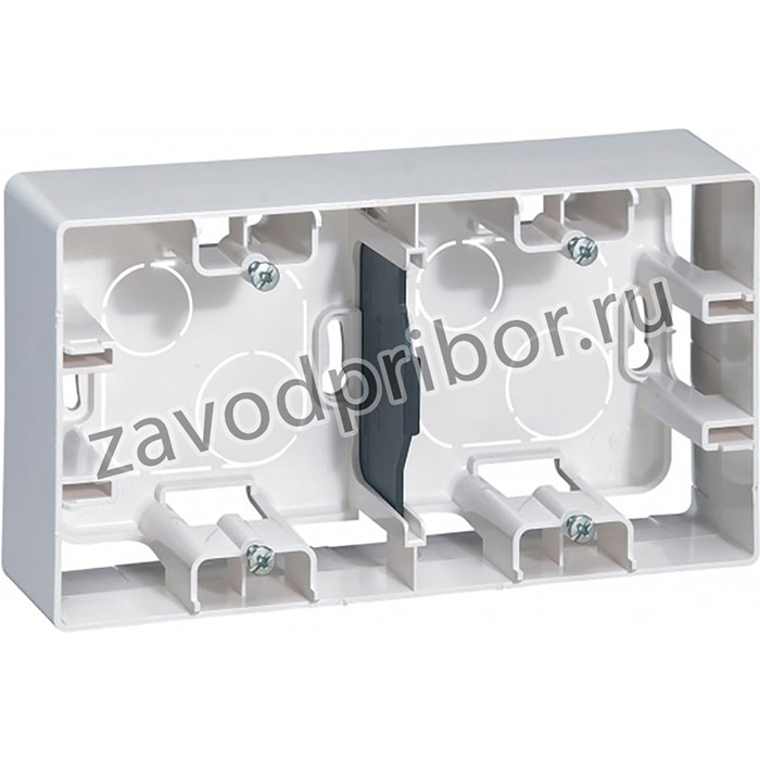 Legrand Etika Белая Коробка ка/накл монтаж 2-ая