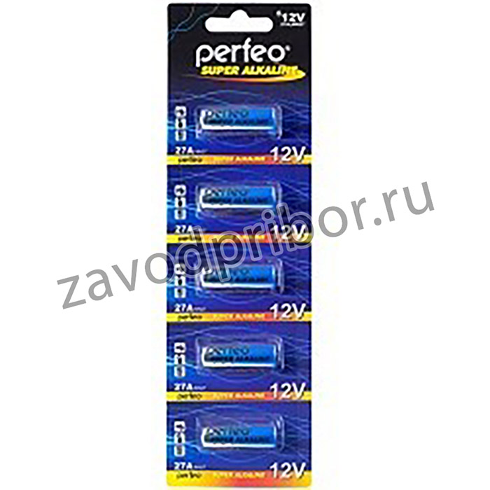 Perfeo 27A/5BL Super Alkaline (5 шт. в уп-ке)