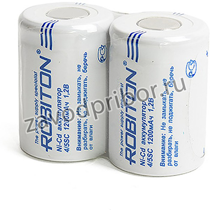 ROBITON 1200NC4/5SC SR2, Аккумулятор