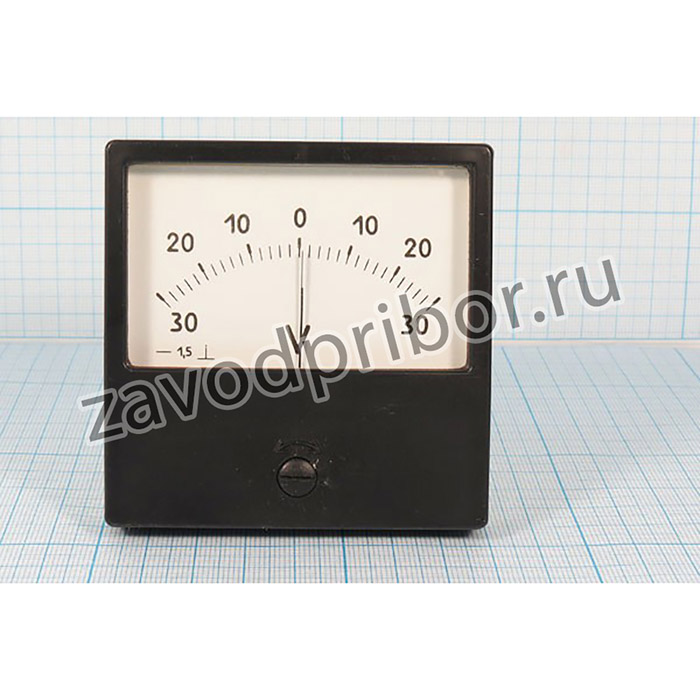 Голова измерительная вольтметр 80x80\ 30В-30\М42300\1,5; гол В 80x80\ 30В-30\М42300\1,5\