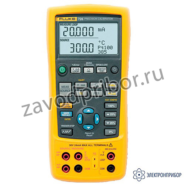 Fluke 726 — прецизионный многофункциональный калибратор процессов