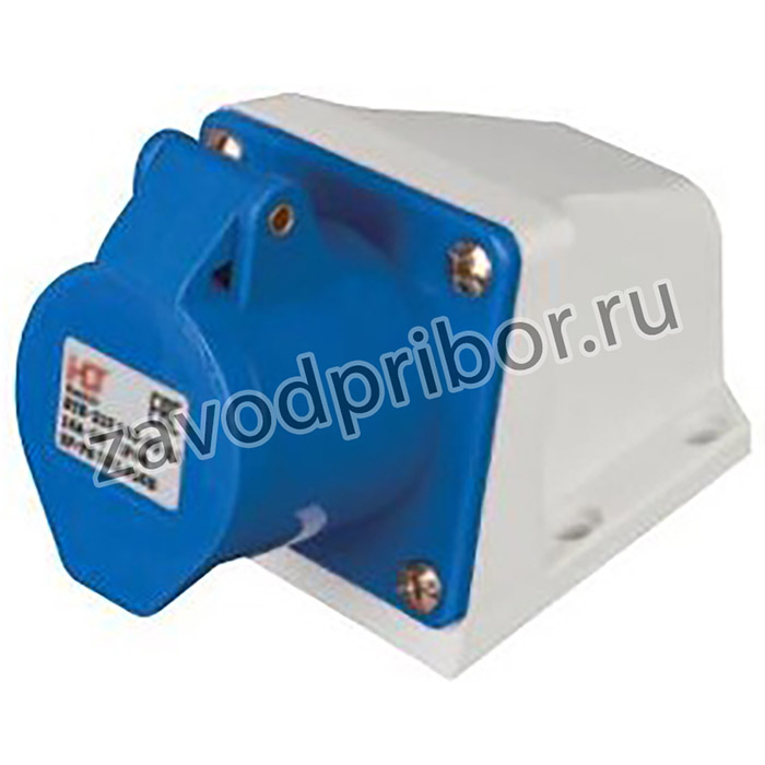Розетка 145 стационарная 3Р+РЕ+N 125А 380В IP54 HLT