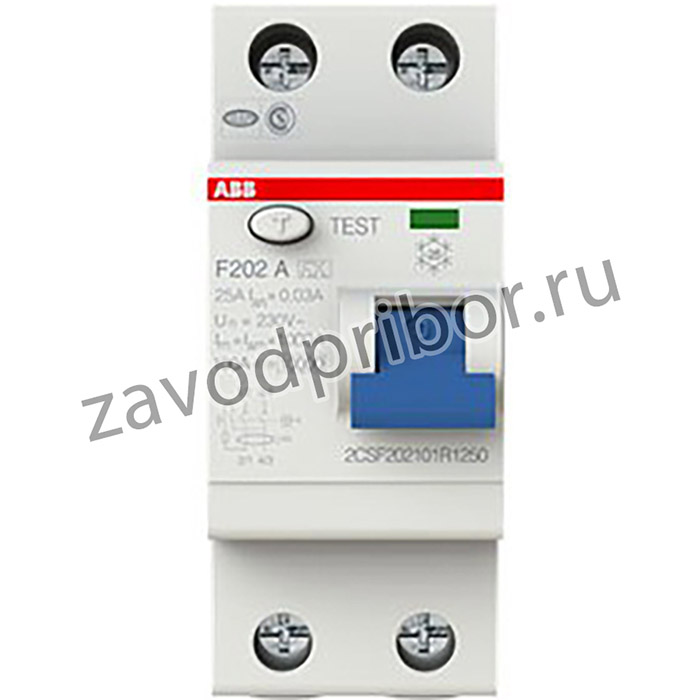 ABB F202A УЗО 2Р 25А 30mA (A)