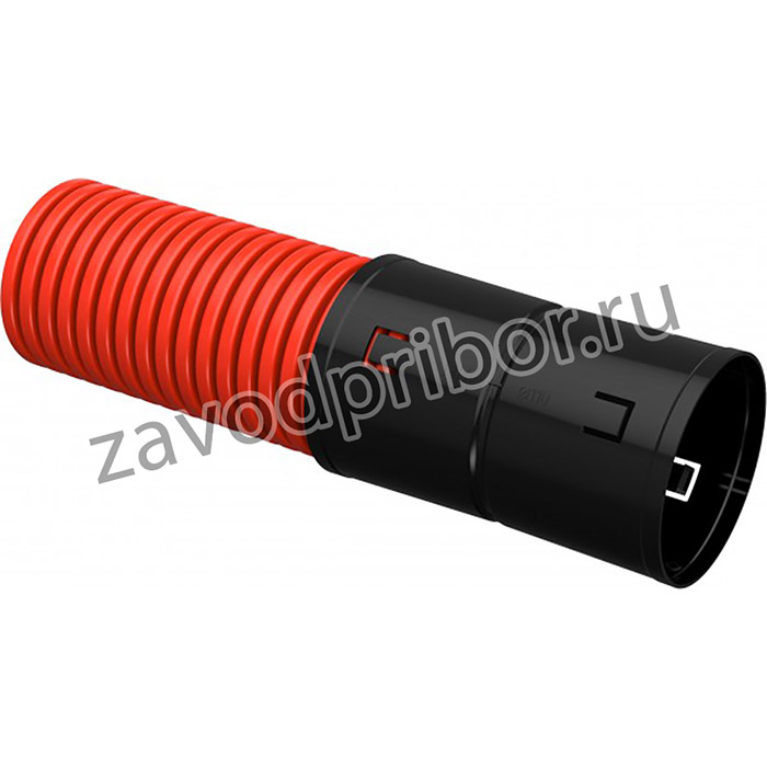CTG12-110-K04-050-R, Труба гофрированная гибкая двустенная ПНД/ПВД d110мм красная (50м) (кратно 50)