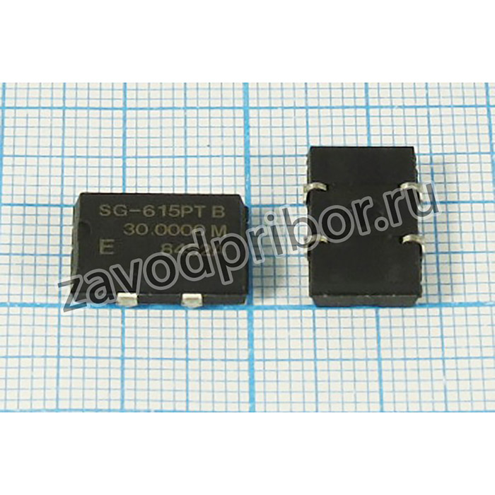 Кварцевый генератор 30000, SMD14098P4, 5В, SG-615PT-B, TTL