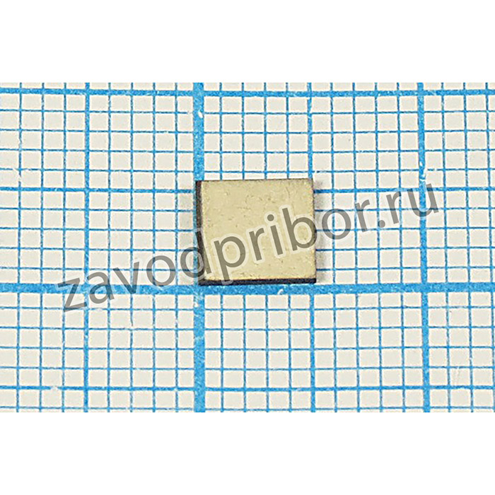 Ультразвуковая пластина 5x5x0.5мм, есть сколы ; пэу 5,0 x 5,0 x 0,5\пластина\\\\\