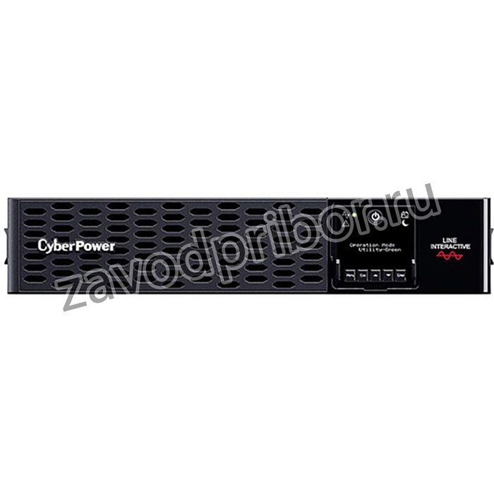 Источник бесперебойного питания CyberPower PR3000ERTXL2U NEW Line-Interactive 3000VA/3000W USB/RS-232/EPO/ Dry/SNMPslot (IEC C13 x 6, IEC C1