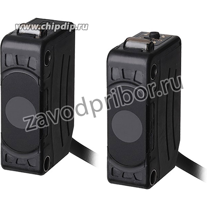 BJ15M-TDT Фотодатчик NPN, миниатюрный, NO или NC, 15м, пересечение луча, 12-24VDC