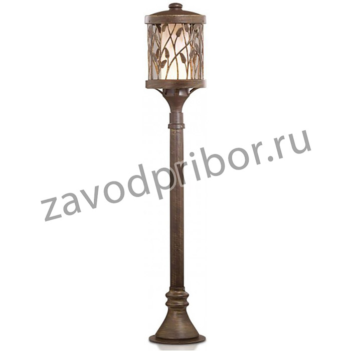 Odeon Light 2287/1A ODL12 853 патина коричневый Уличный светильник 120 см IP44 E27 100W 220V LAGRA