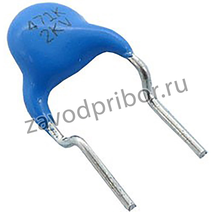 CK45-B3AD103KYNNA, дисковый конденсатор 0.01uF 10% 1000Vdc