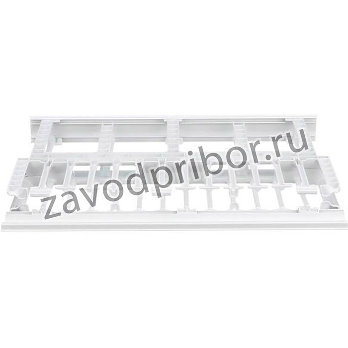 NM1WH, Box, Enclosure and Rack Accessories, Dual Sided Manager Acrylonitrile Butadiene Styrene White