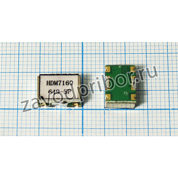 Кварцевый генератор 649000, S10472M6, 5В, HDM7160VCO