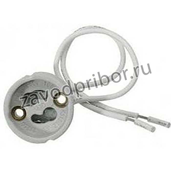 Патрон GU10 провод 2*0,75 15см 2А 250В c этикеткой 5560718