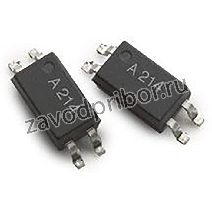 ACPL-214-50AE, Оптрон, SMD, Каналы 1, Вых транзисторный, Uизол 3кВ, Uce 80В, SO4
