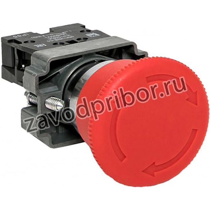 xb2-bs542-65, Кнопка BS542 поворотная красная грибок NC IP65 EKF PROxima