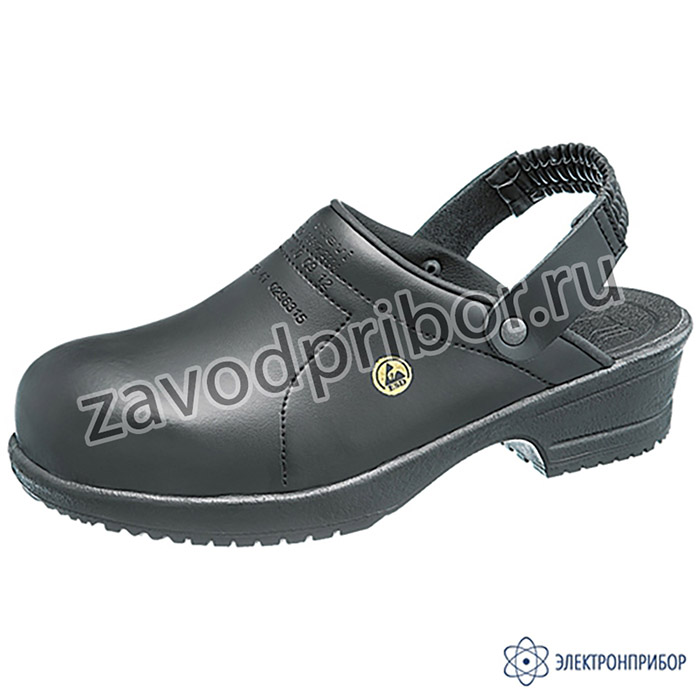 FILE черный — антистатические туфли-сабо