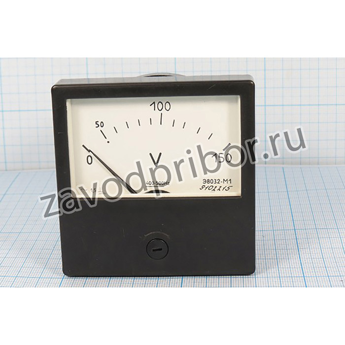 Измерительная головка 150В~, 80x80мм 8917 гол В 80x80\ 150В~ 400-500Гц\Э8032-М1; гол В 80x80\ 150В~ 400-500Гц\Э8032-М1