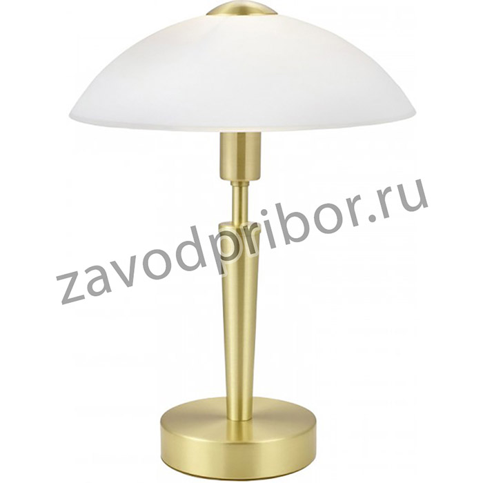 Eglo Лампа настольная SOLO 1 с сенсорн. диммером, 1X60W (E14), латунь