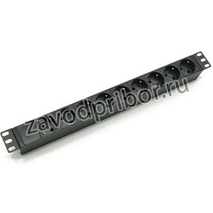 Блок распределения питания NT SOC.BR 230.10-9S-С14 B 447069 гор.размещ. 9xSchuko 10A C14