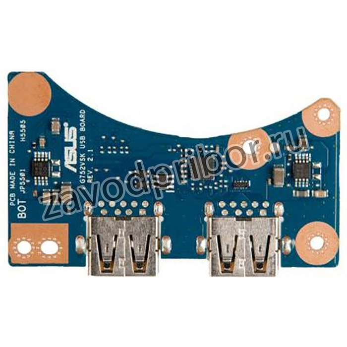 (G752VSK) плата расширения G752VSK USB BOARD Rev2.1 для ноутбука Asus G752VSK (плата USB портов)