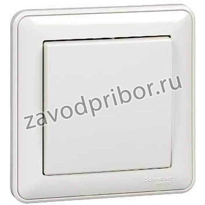 Выключатель 1-кл. СП W59 10А IP20 10AX в сборе бел. SE VS110-154-18